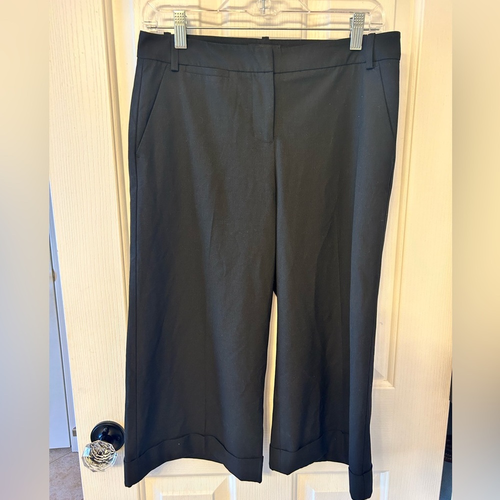 The Limited Cassidy fit size 4 wide leg crop pants